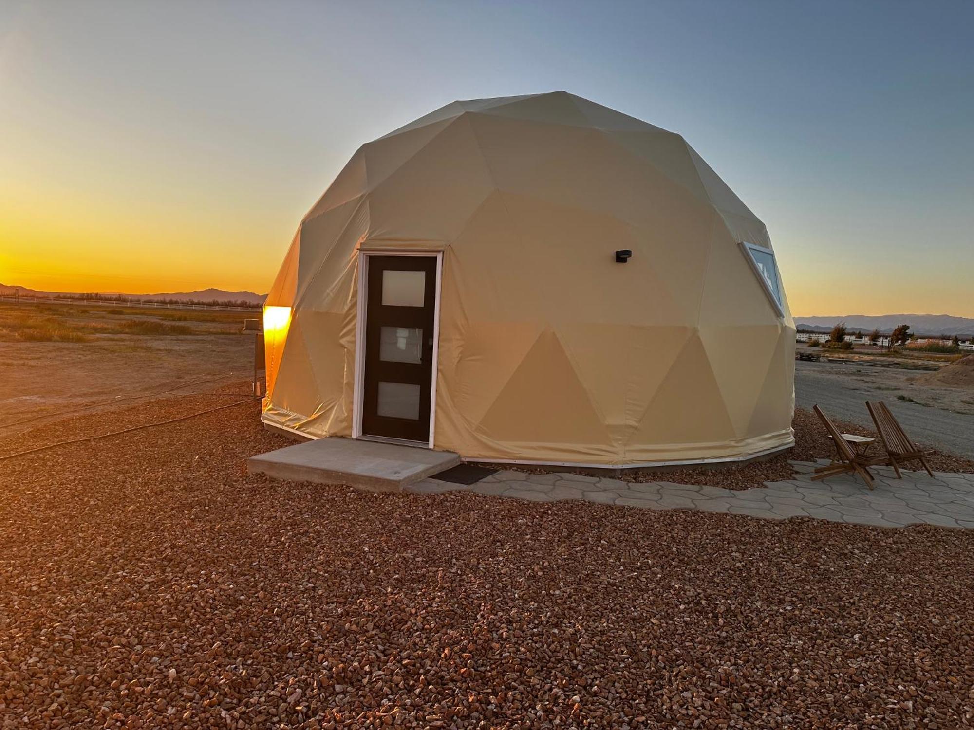 Nude Glamping Dome Willcox Exterior foto