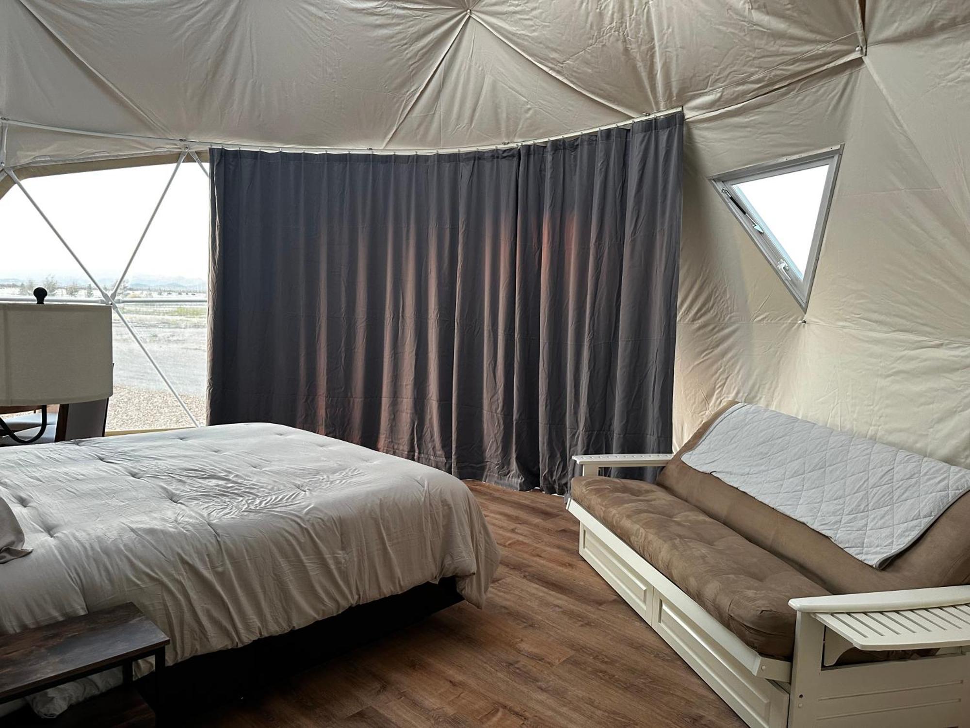 Nude Glamping Dome Willcox Exterior foto