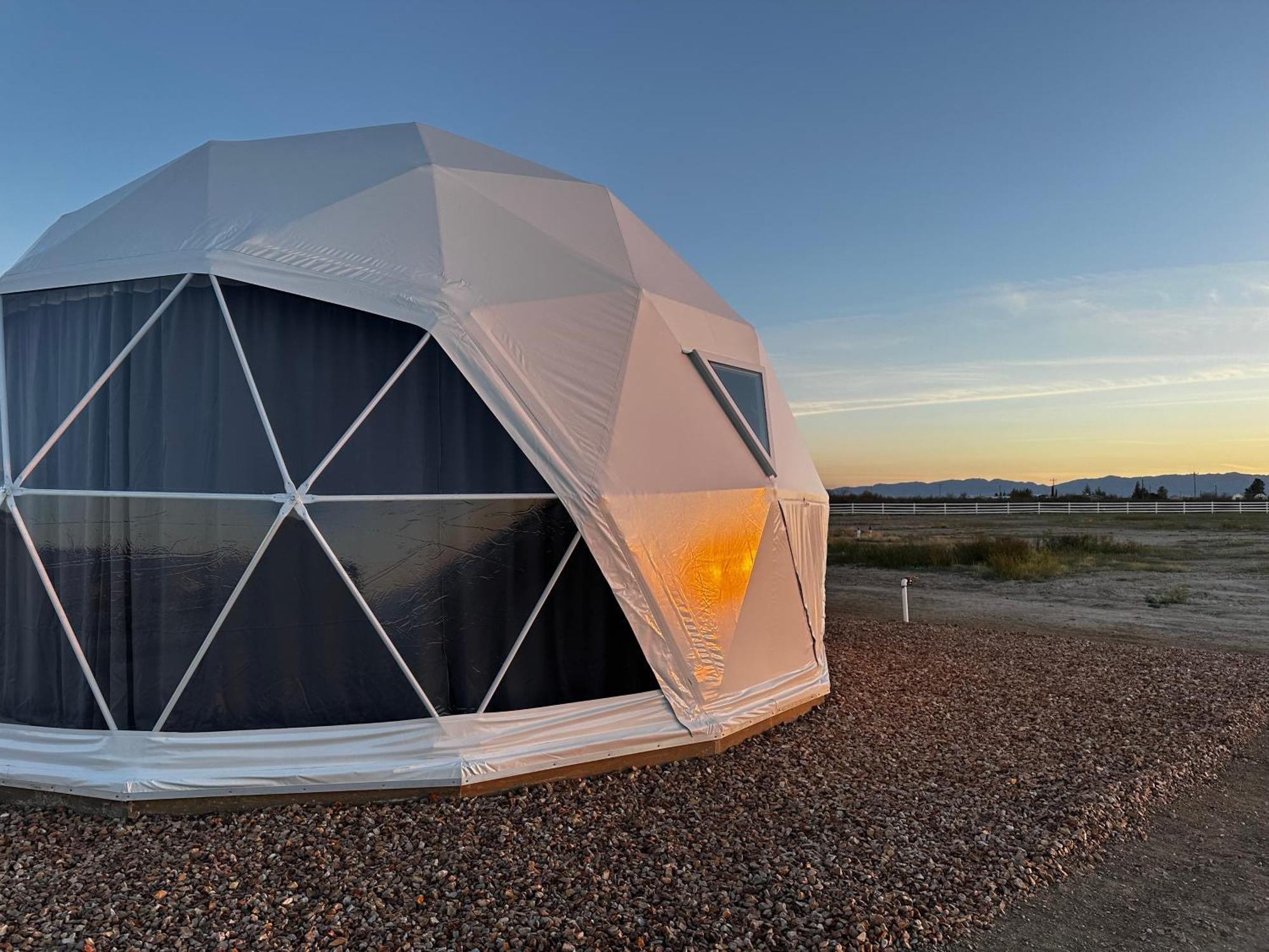 Nude Glamping Dome Willcox Exterior foto
