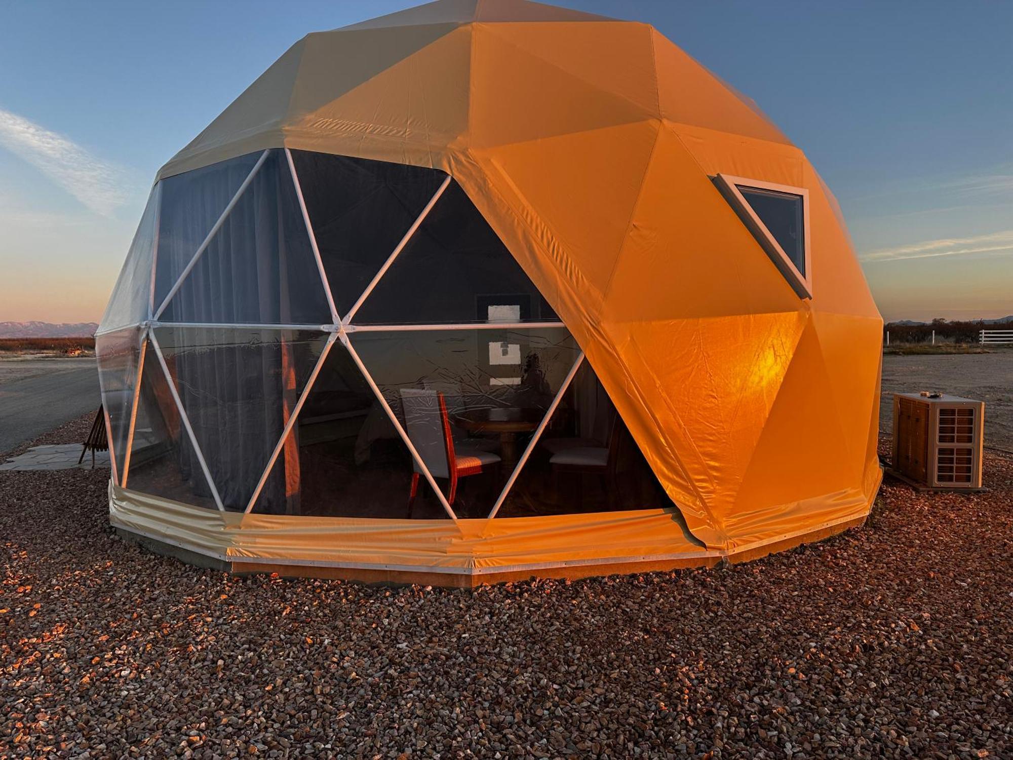 Nude Glamping Dome Willcox Exterior foto